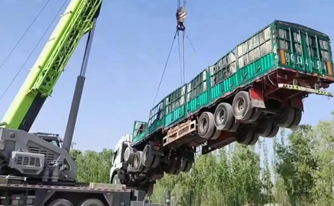澄海区道路脱困救援案例
